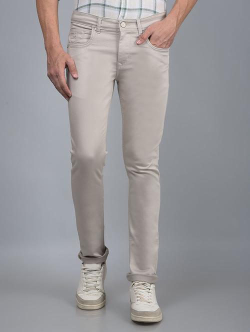 men mid rise full length denim jeans - 21854581 - Standard Image - 0