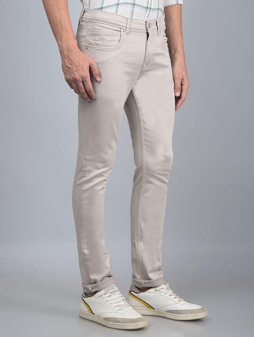 men mid rise full length denim jeans - 21854581 - Standard Image - 3