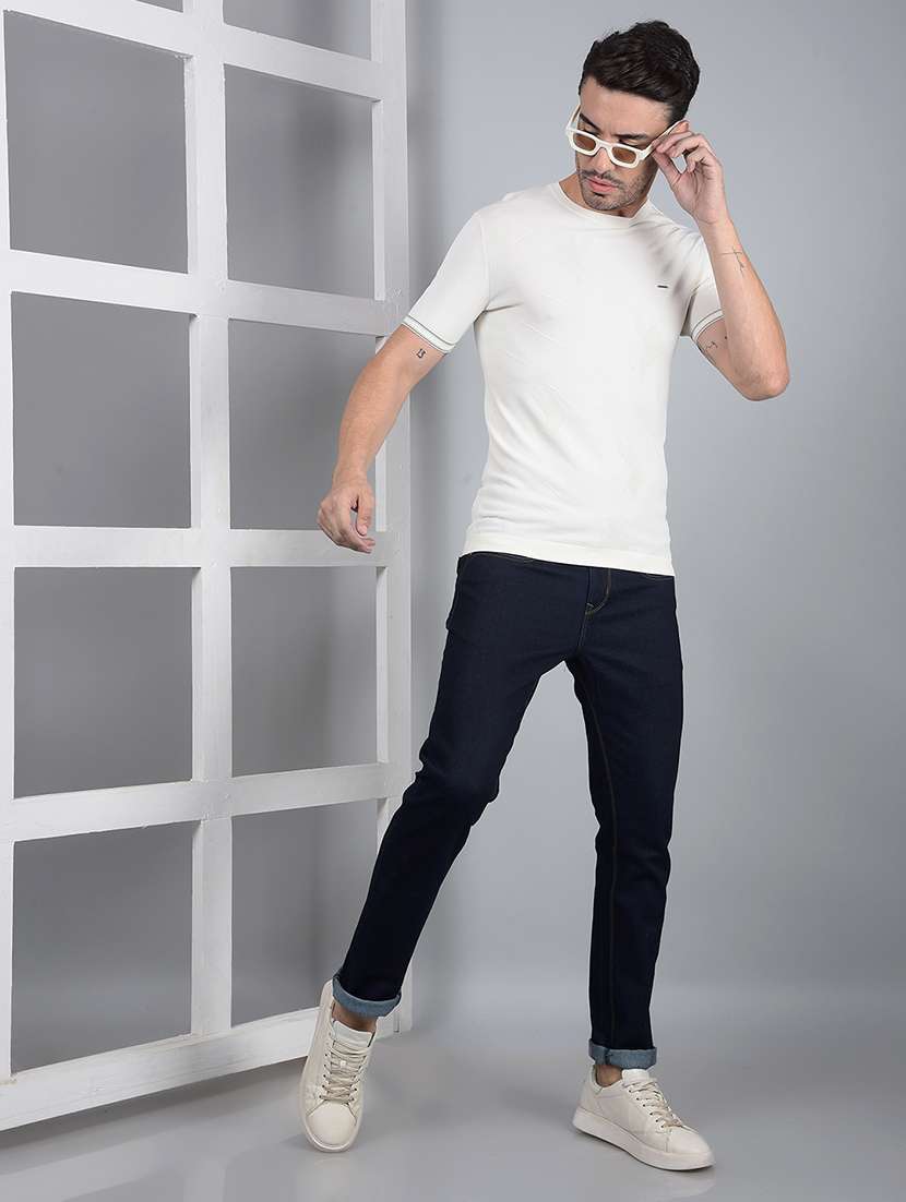 men mid rise full length denim jeans - 21854586 -  Standard Image - 5