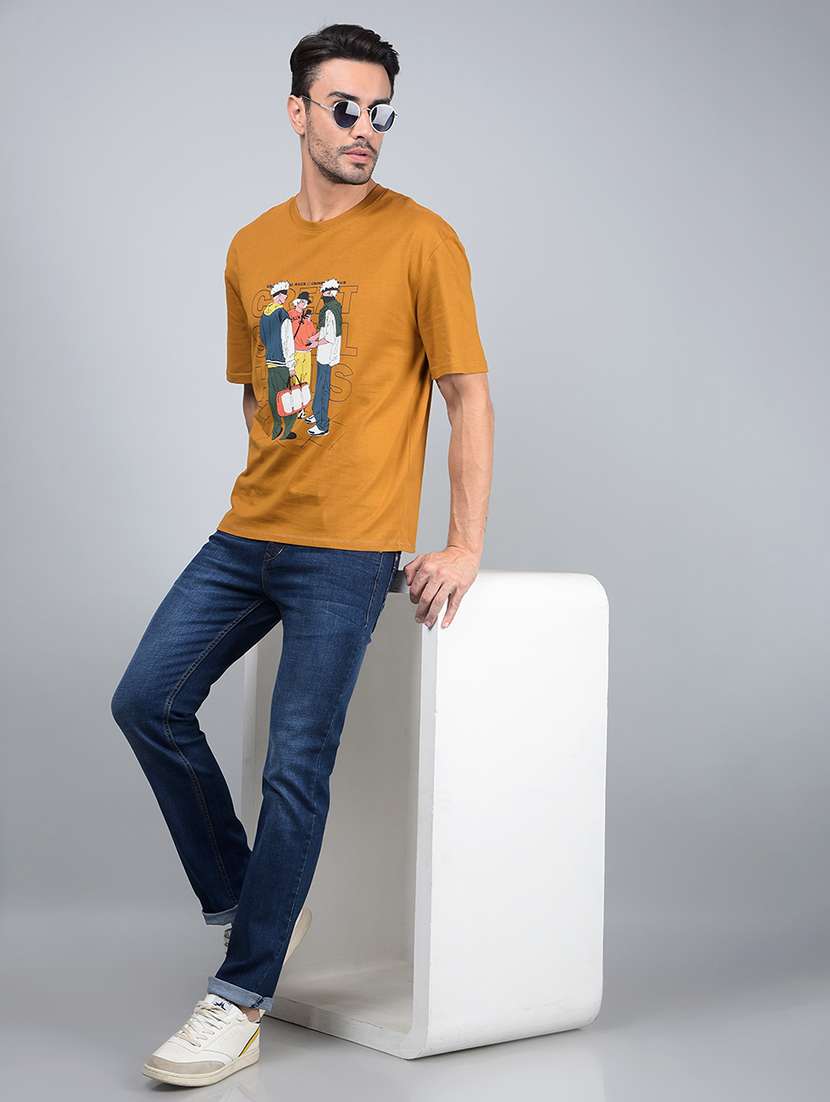 men mid rise full length denim jeans - 21854589 -  Standard Image - 5