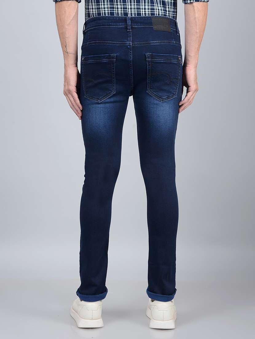men mid rise full length denim jeans - 21854594 -  Standard Image - 3