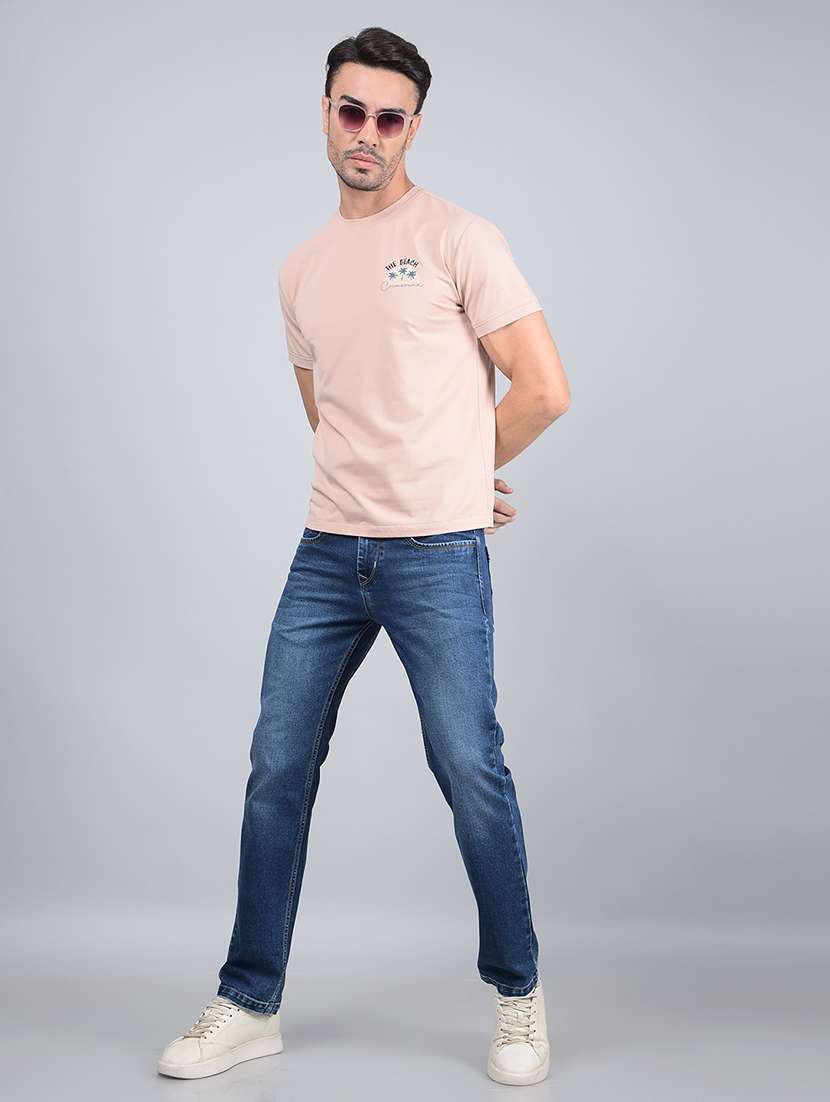 men graphic short sleeve slim fit t-shirt  - 21854775 -  Standard Image - 5