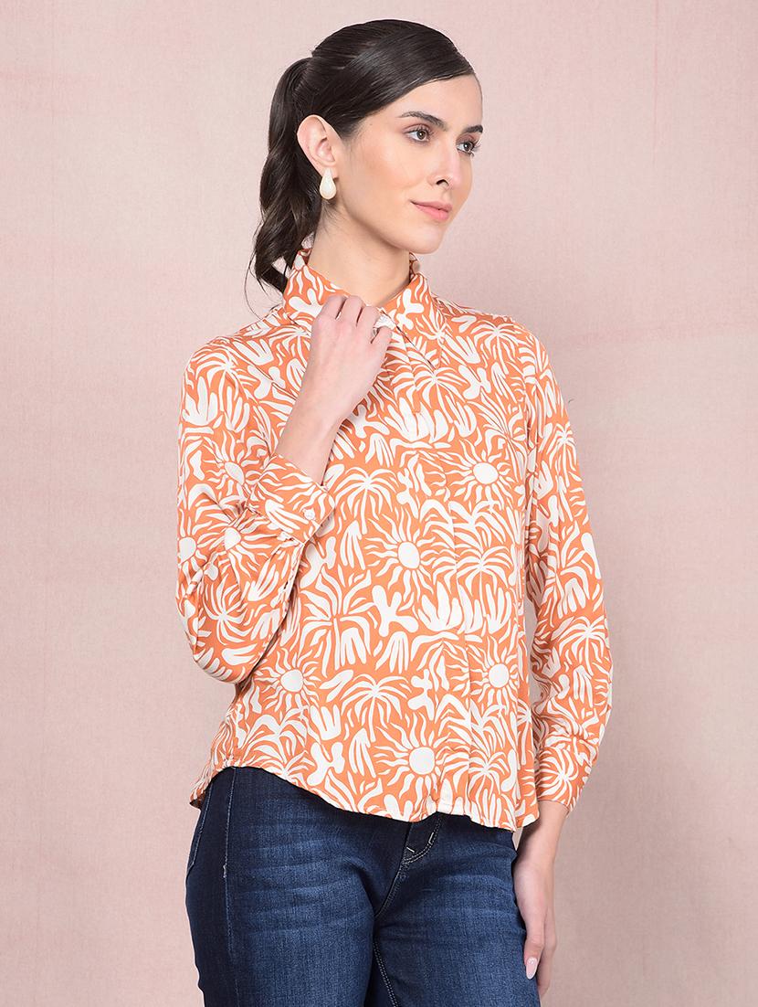 women printed long sleeves regular shirt - 21854864 - Zoom Image - 0