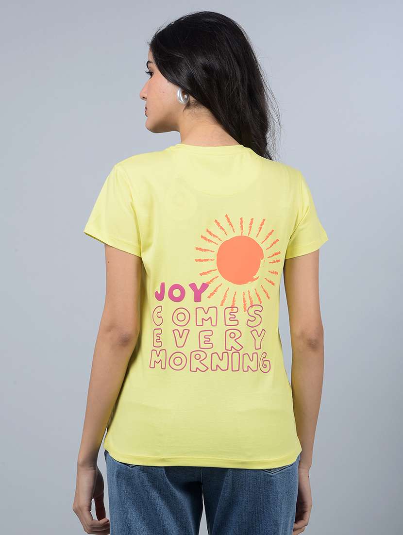 women printed short sleeves t-shirt - 21854941 -  Standard Image - 3