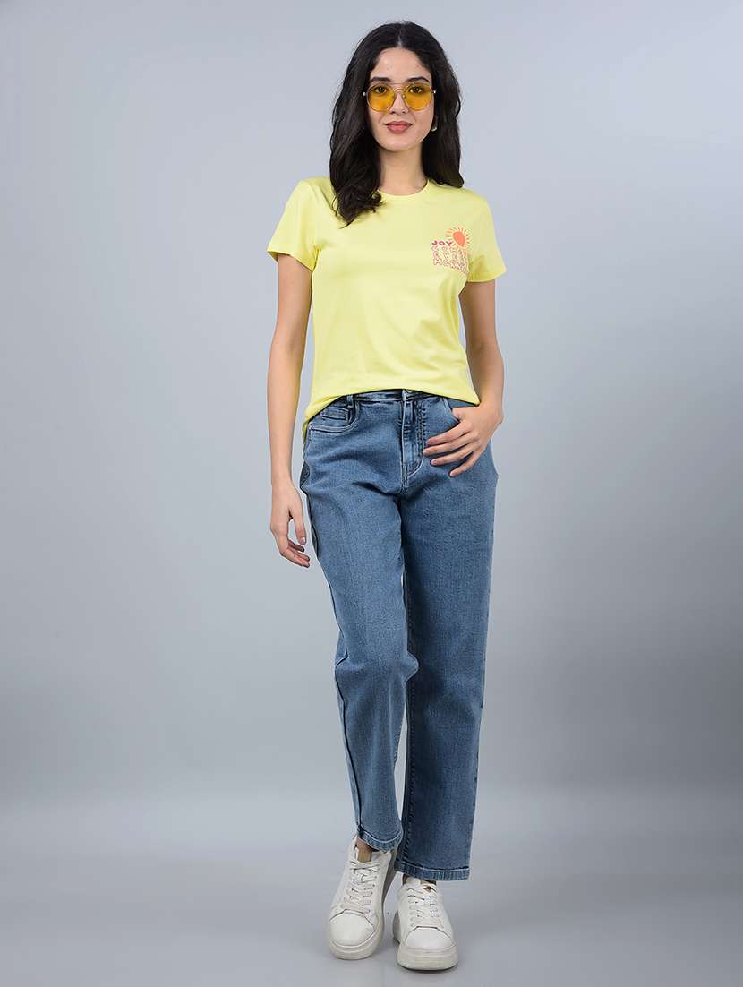 women printed short sleeves t-shirt - 21854941 -  Standard Image - 5