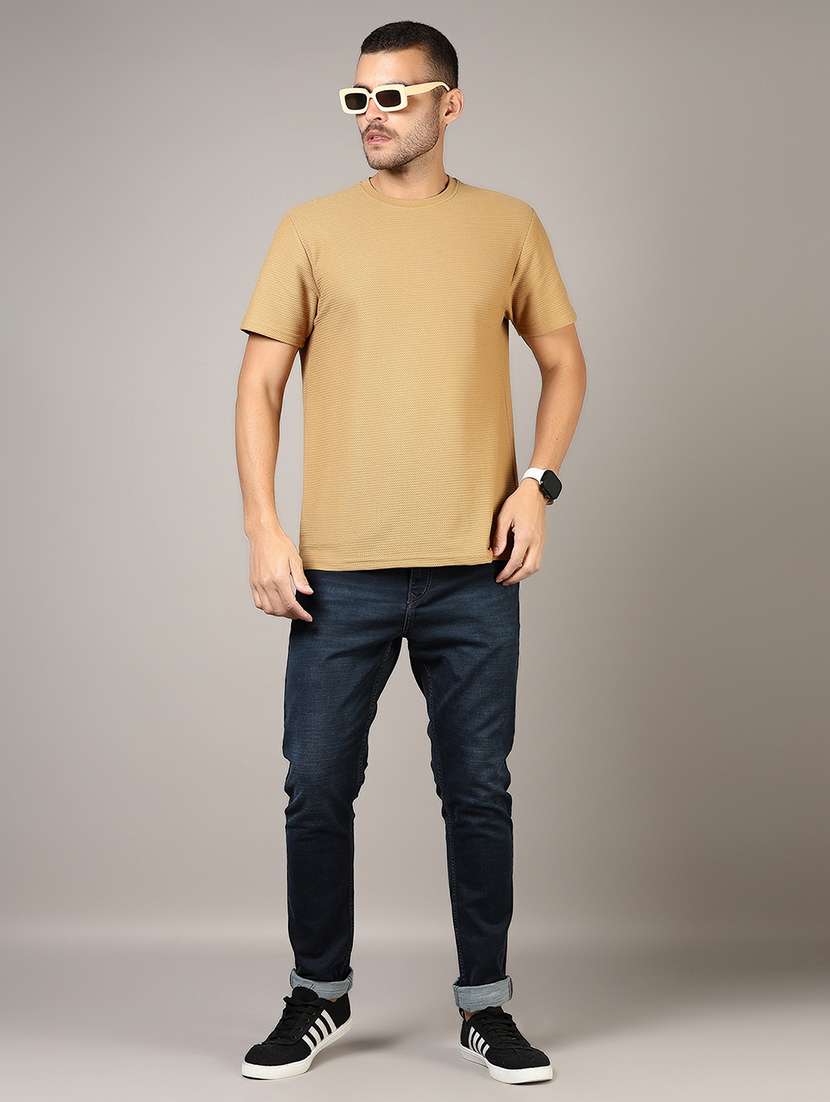 men washed mid rise full length denim jeans - 21855205 - Standard Image - 3