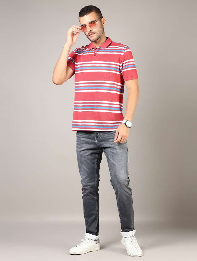 men washed mid rise full length denim jeans - 21855225 -  Standard Image - 3