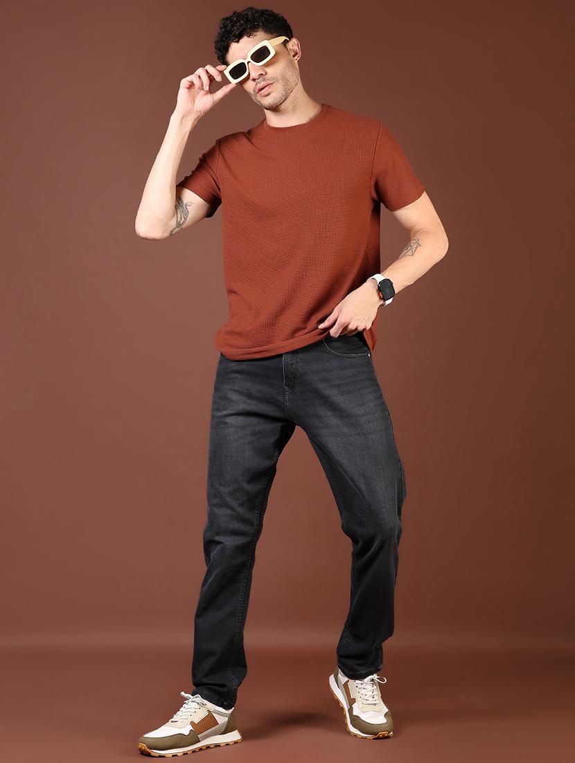 men washed mid rise full length denim jeans - 21855260 - Standard Image - 5