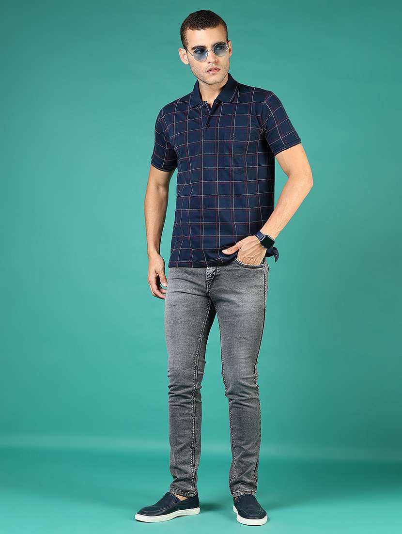 men washed mid rise full length denim jeans - 21855288 -  Standard Image - 3