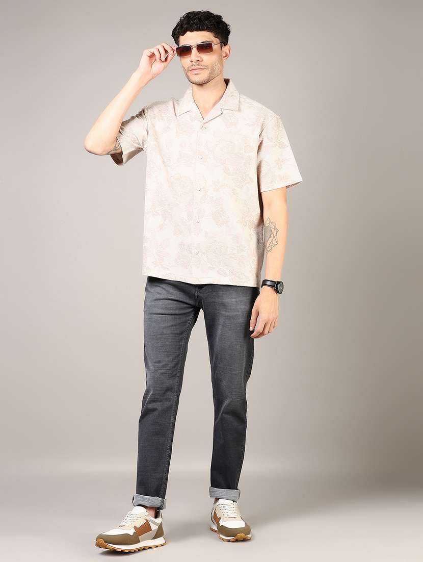 men washed mid rise full length denim jeans - 21855314 -  Standard Image - 3