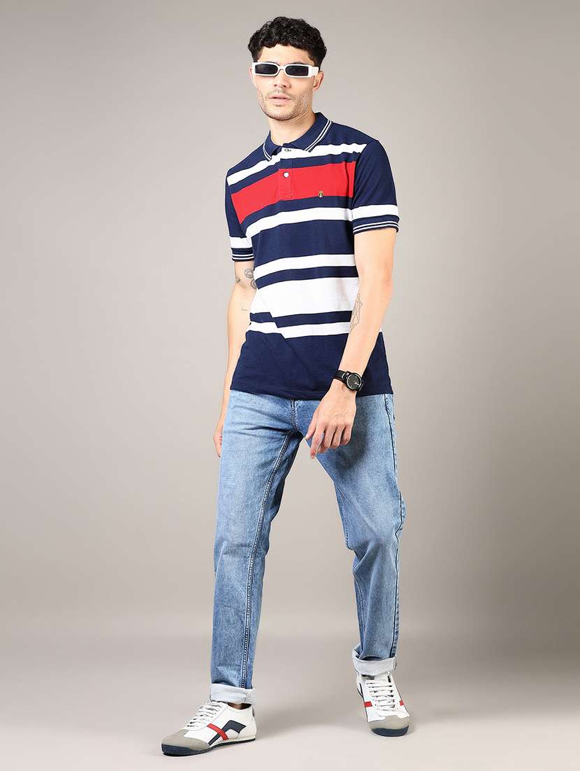 men washed mid rise full length denim jeans - 21855319 -  Standard Image - 3