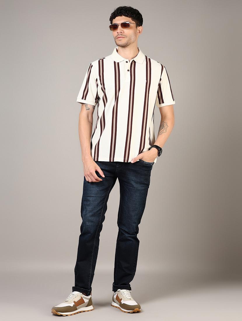 men washed mid rise full length denim jeans - 21855329 - Standard Image - 5