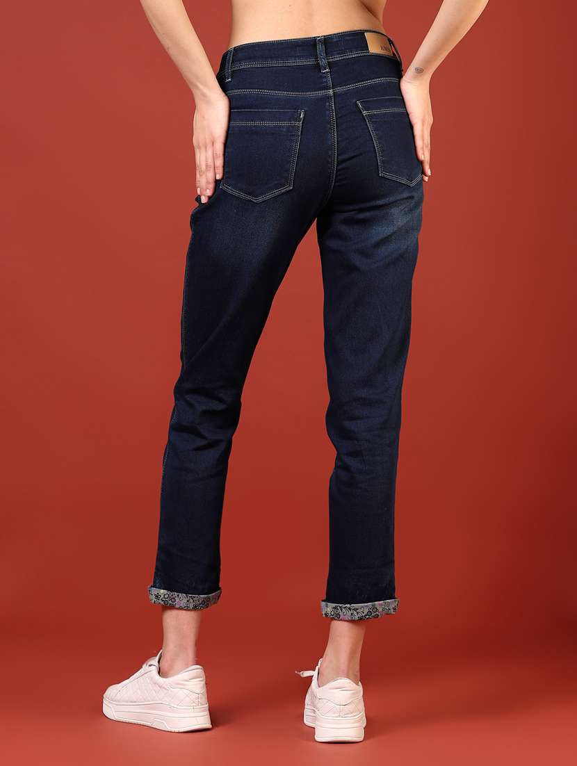 women solid mid rise slim fit jean - 21862433 -  Standard Image - 3