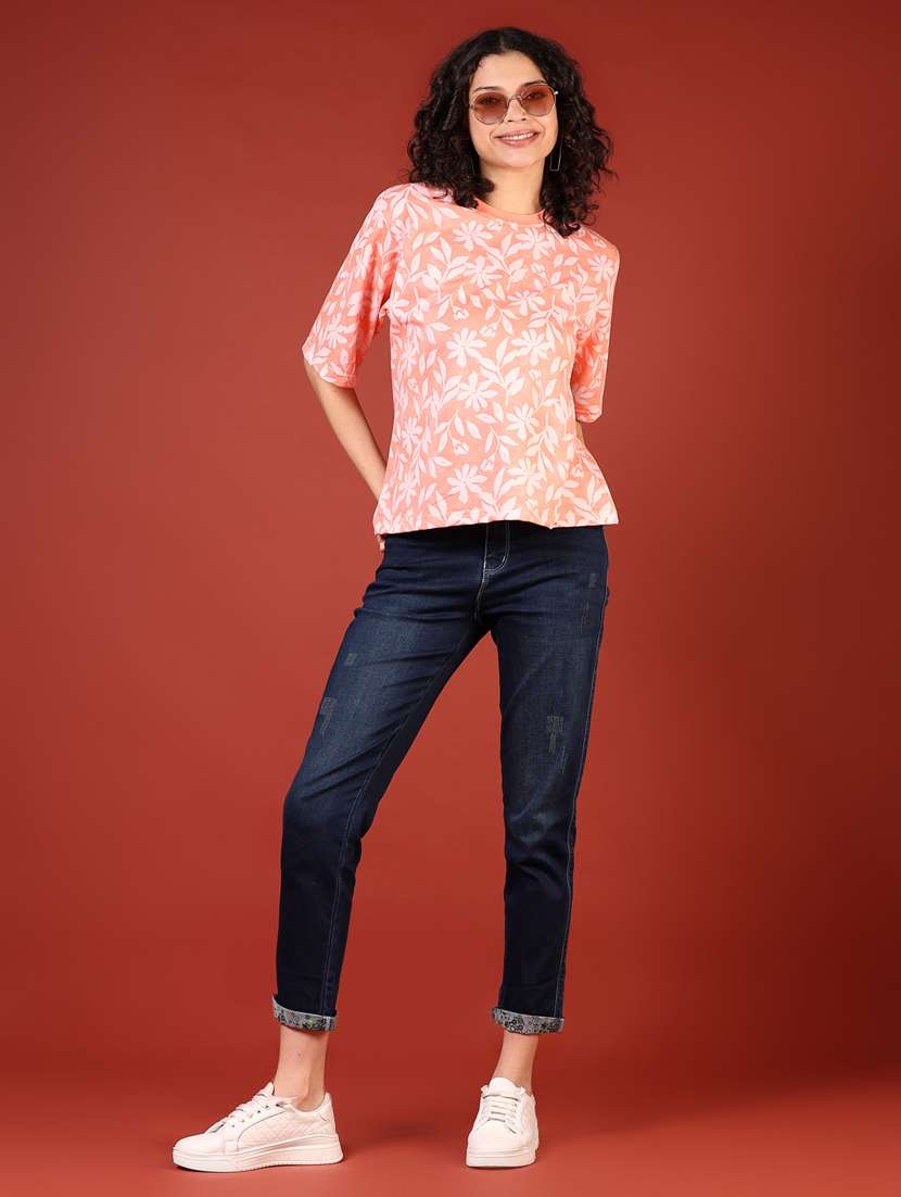 women solid mid rise slim fit jean - 21862433 -  Standard Image - 5