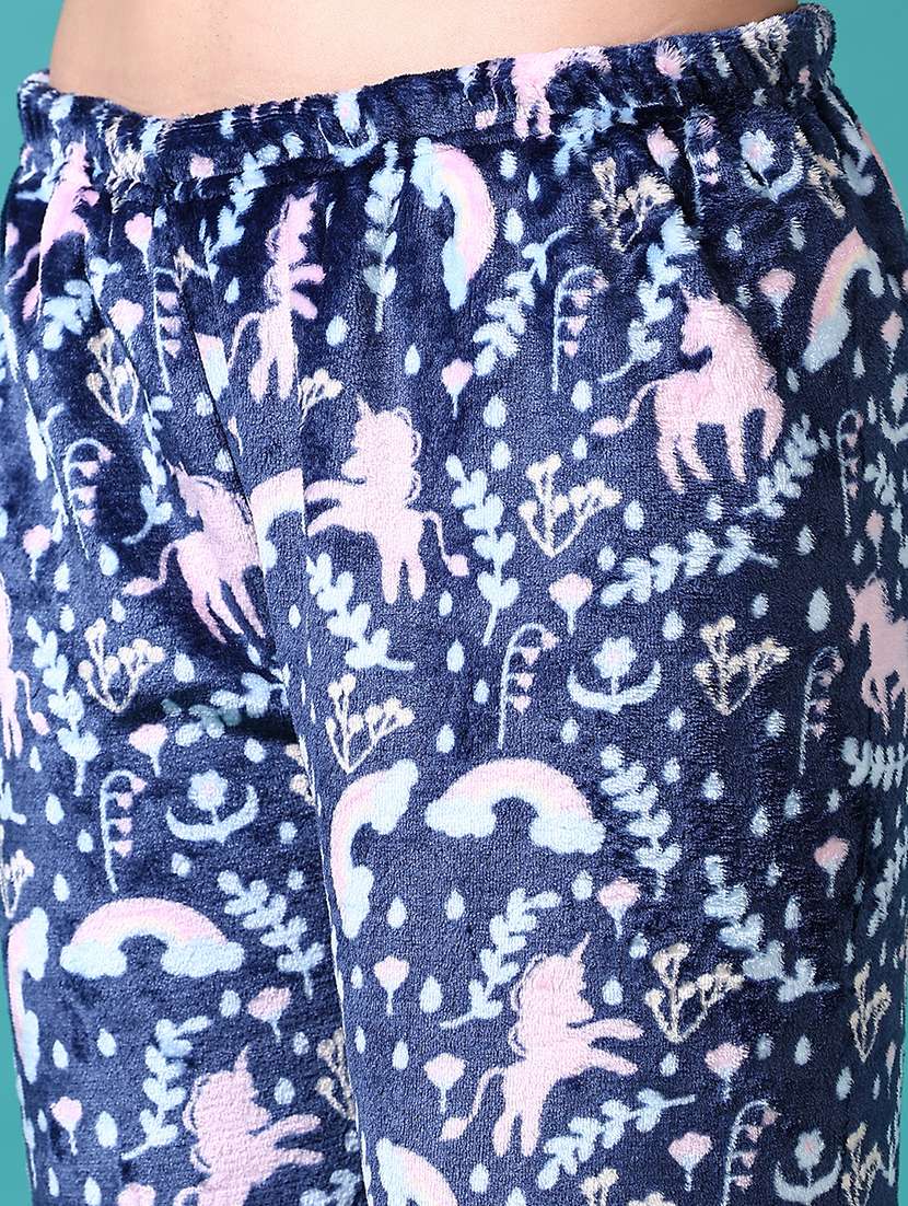 women printed nightwear pyjama set - 21863062 -  Standard Image - 5