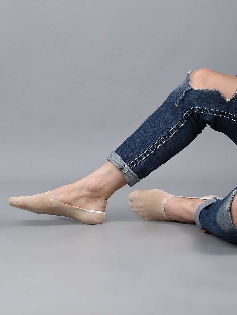 men pack of 3 solid no show socks - 21863590 -  Standard Image - 3