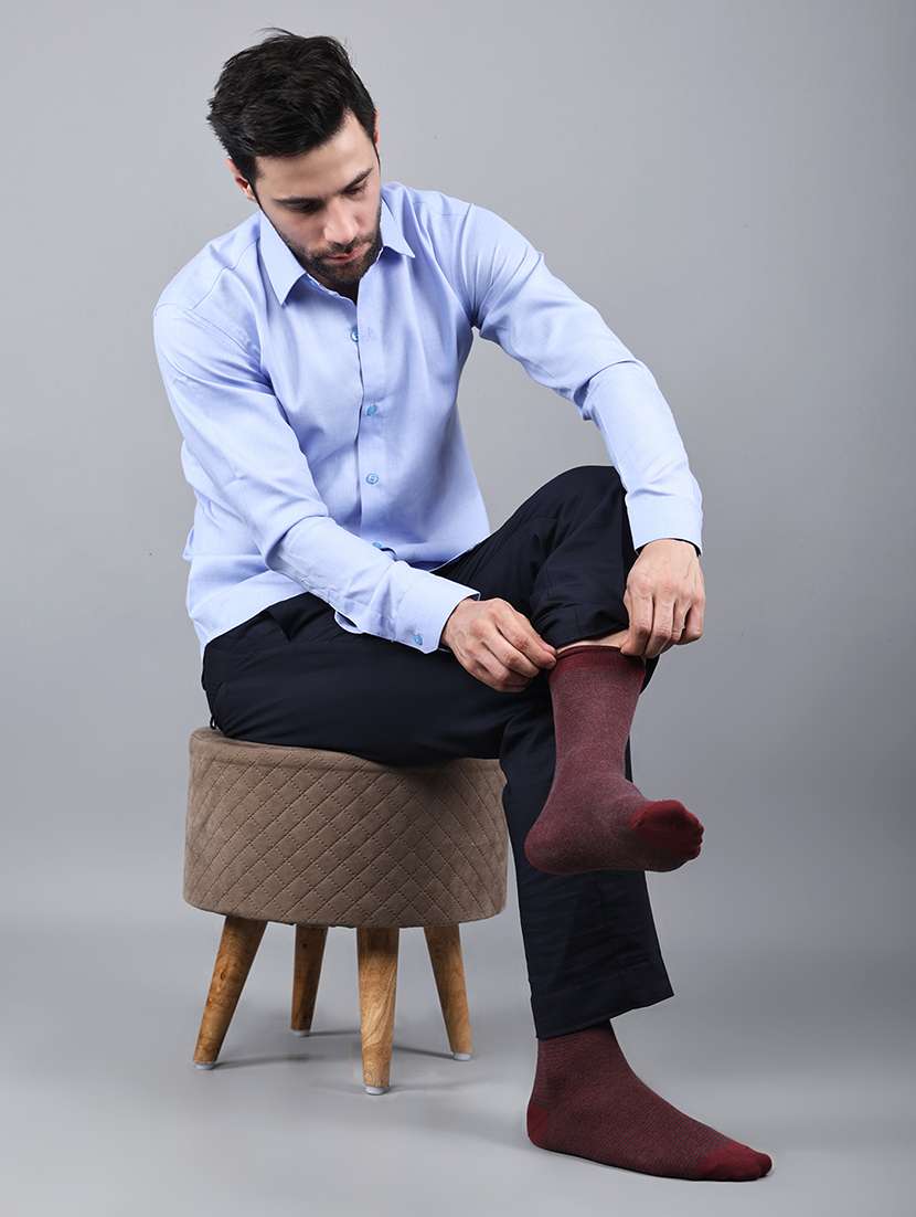 men pack of 3 above ankle length sock - 21863608 -  Standard Image - 5