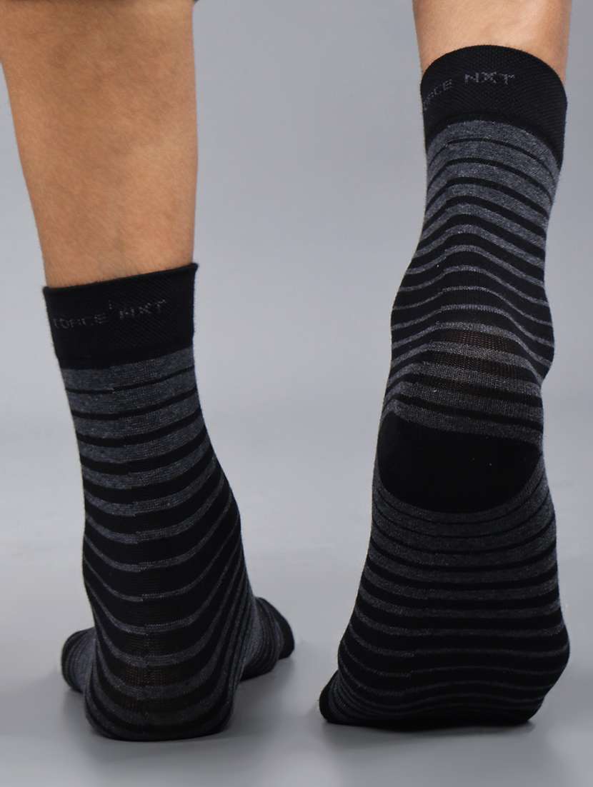 men pack of 3 above ankle length sock - 21863636 -  Standard Image - 3