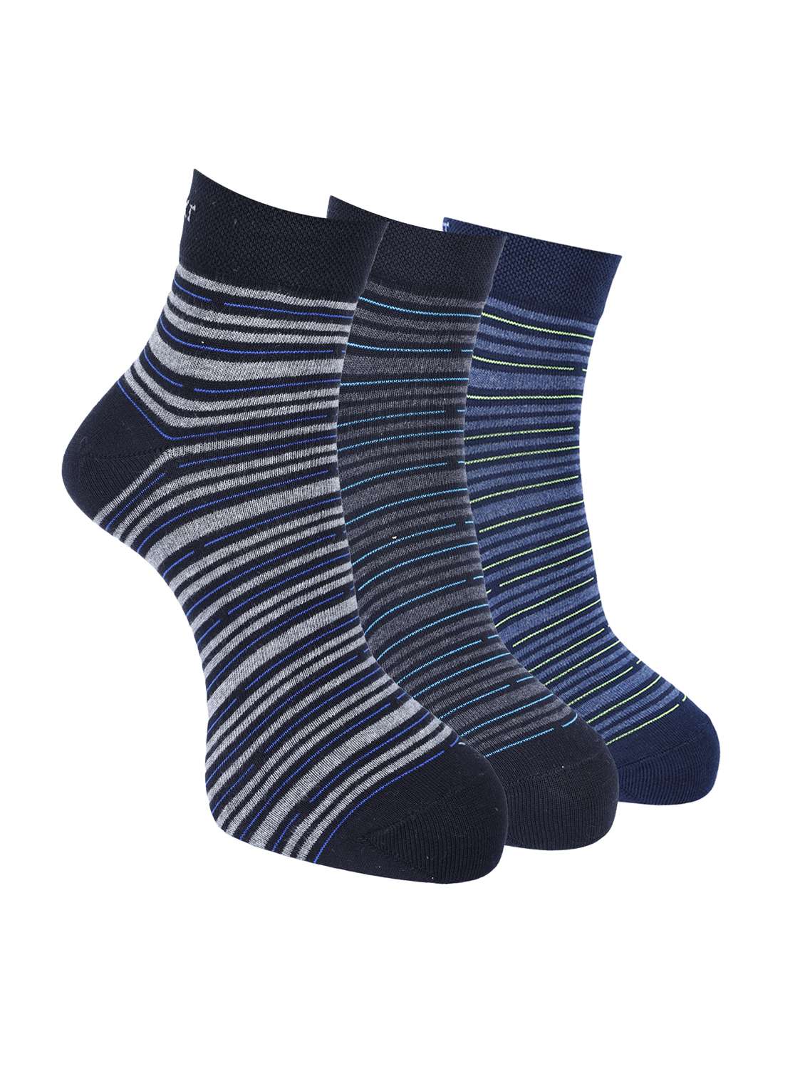 men pack of 3 ankle length sock - 21863648 -  Zoom Image - 0