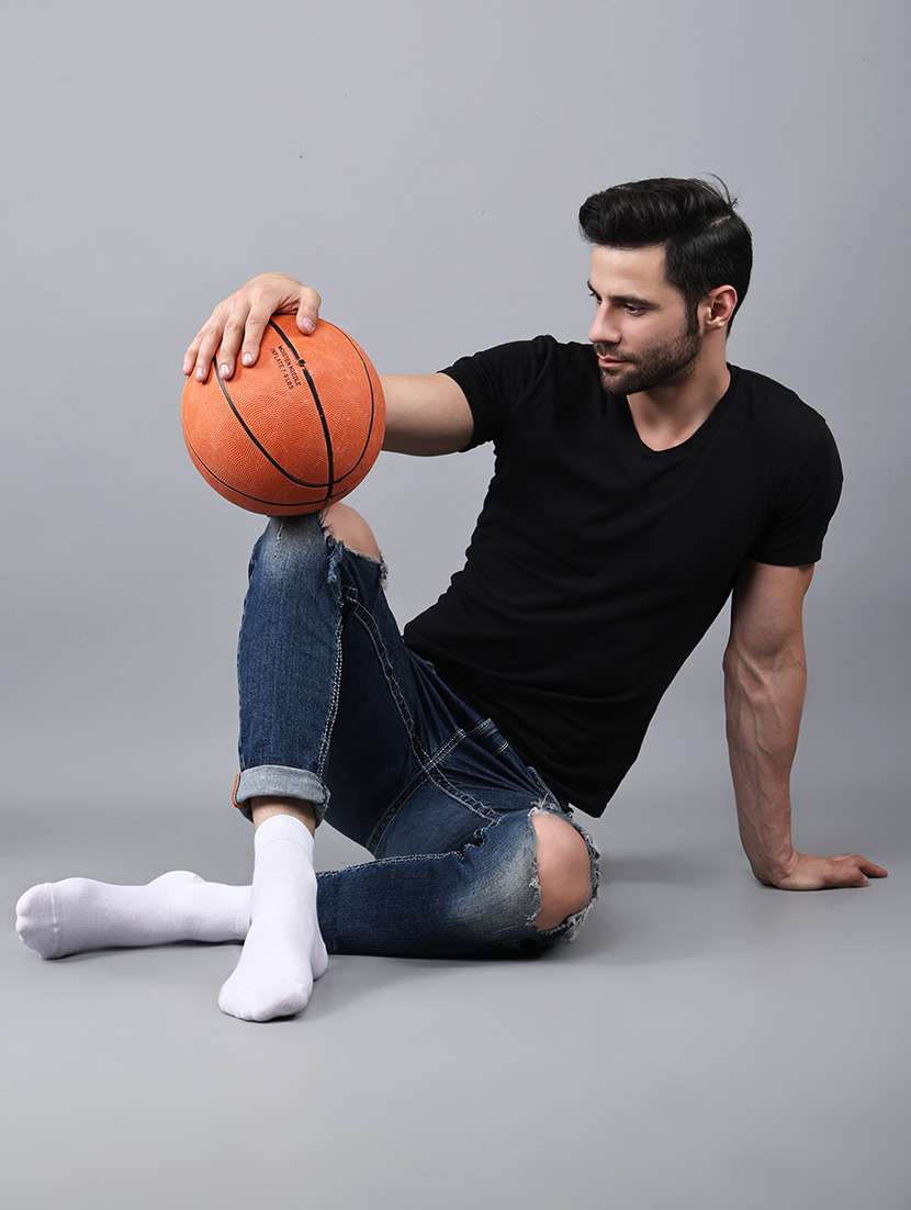 men pack of 3 ankle length sock - 21863649 -  Standard Image - 5