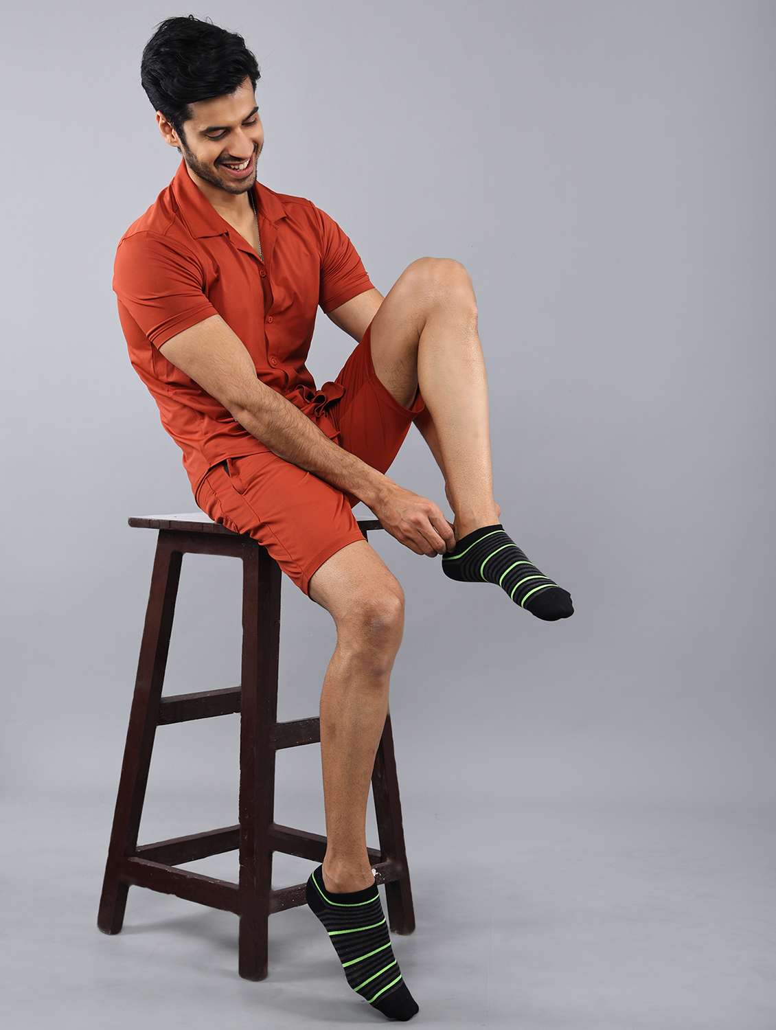 men pack of 3 ankle length sock - 21863659 -  Standard Image - 5