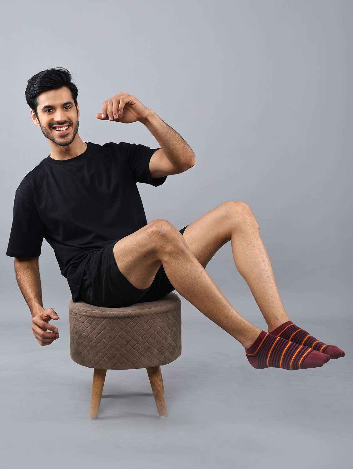 men pack of 3 ankle length sock - 21863660 -  Standard Image - 5