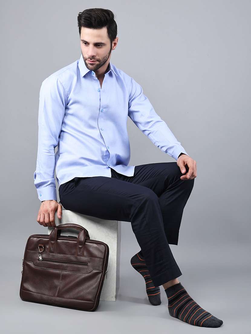 men pack of 3 striped ankle length sock - 21863681 -  Standard Image - 5