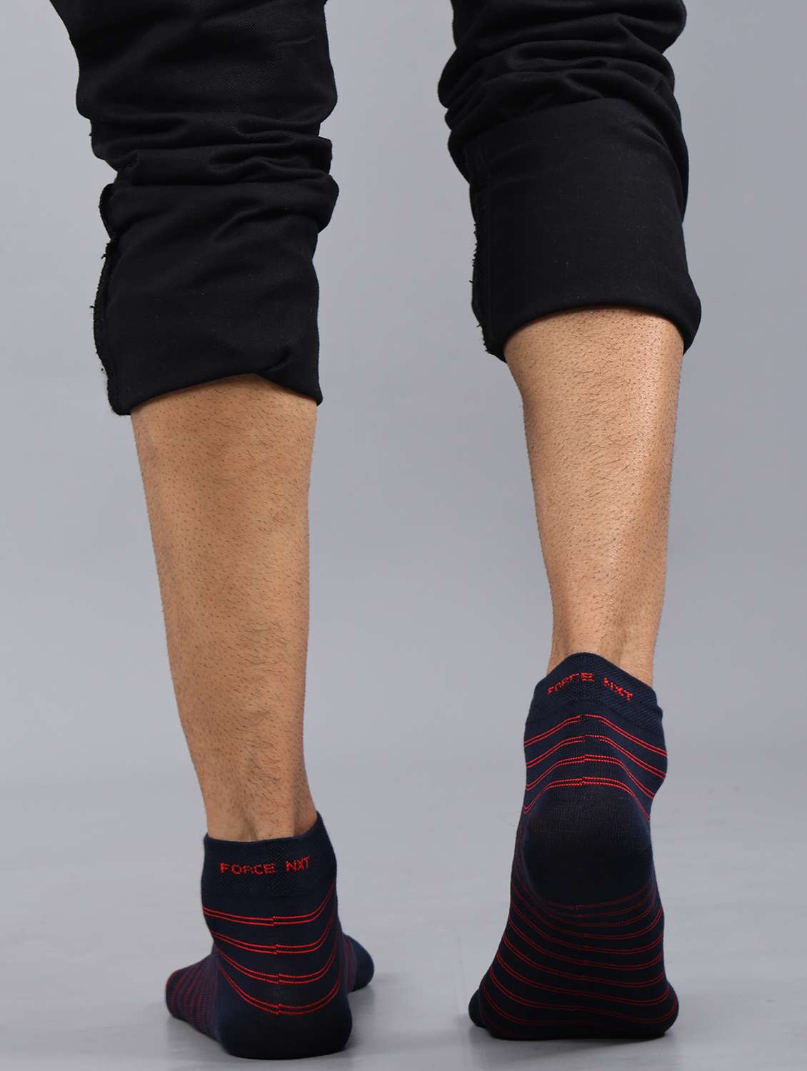 men pack of 3 striped ankle length sock - 21863707 -  Standard Image - 3