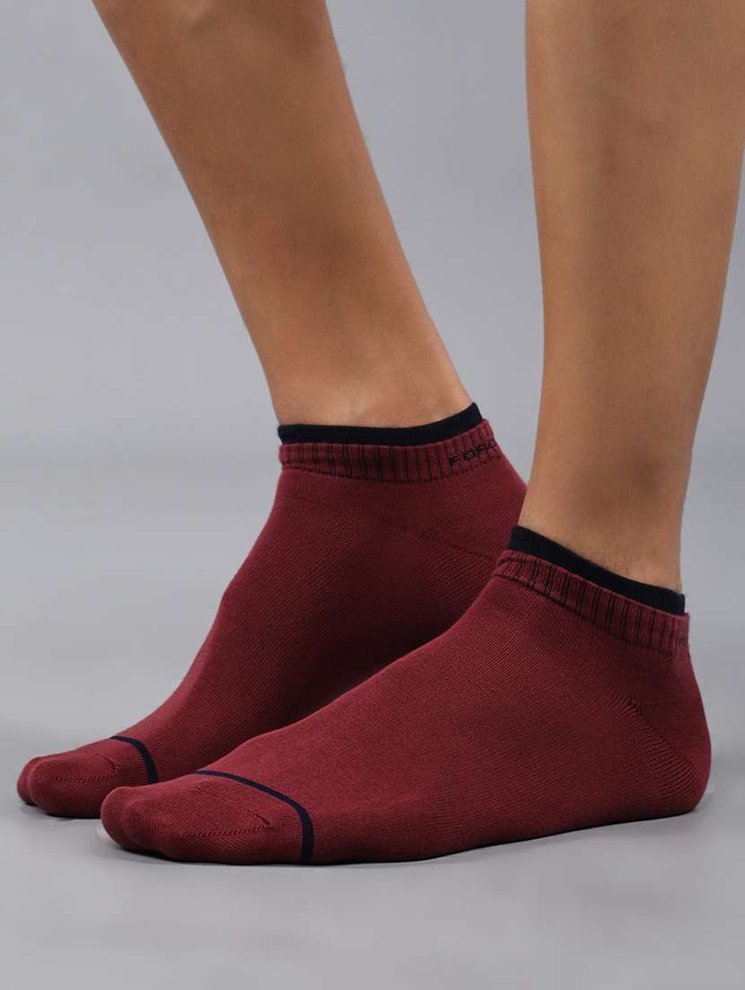 men pack of 3 solid ankle length socks - 21863712 -  Standard Image - 3