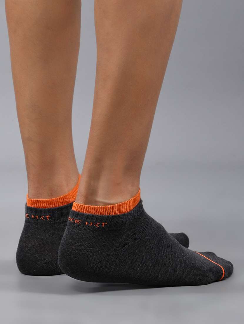 men pack of 3 solid ankle length socks - 21863713 -  Standard Image - 3