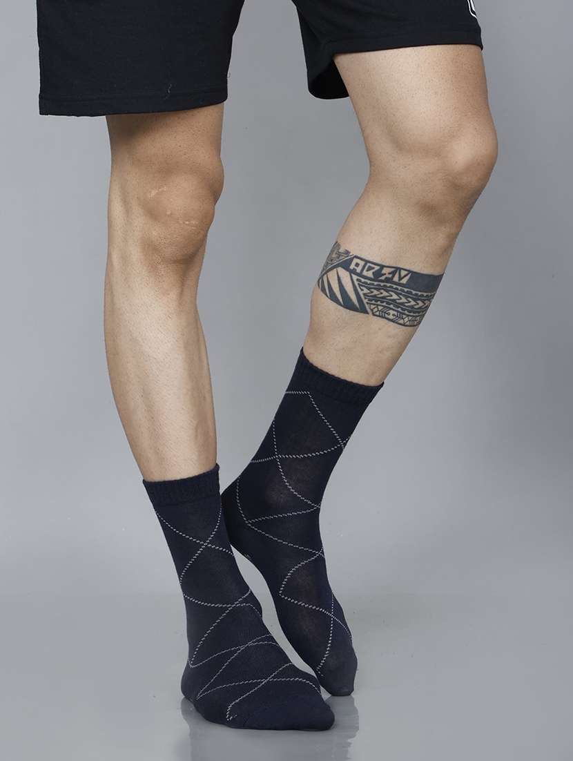 men pack of 8 above ankle length sock - 21863743 -  Standard Image - 3
