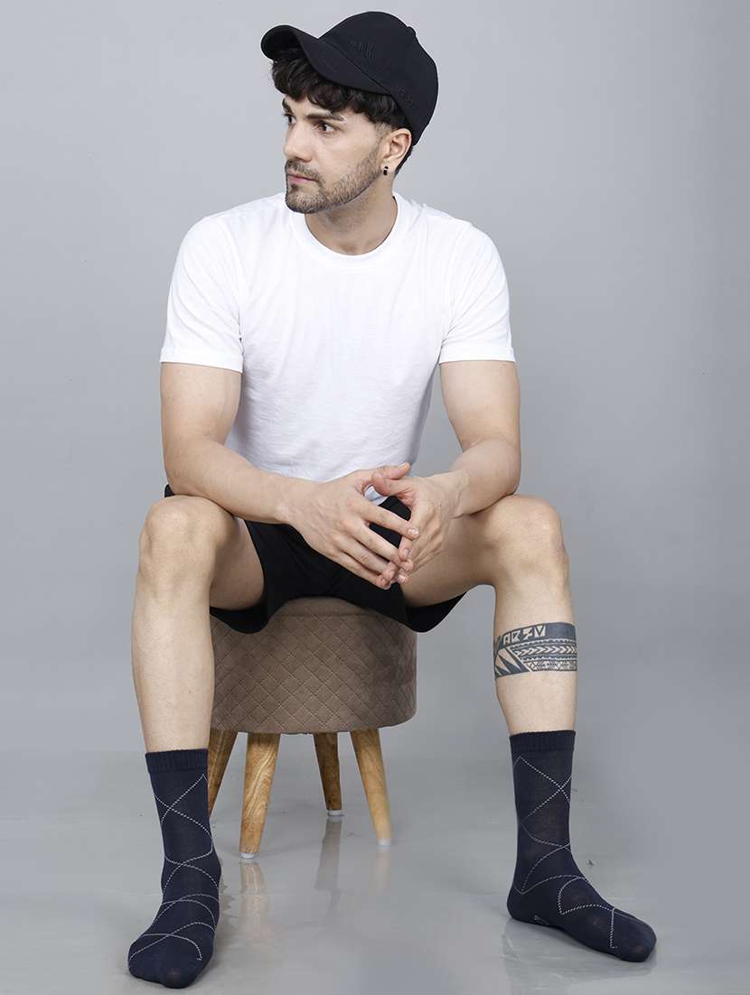 men pack of 8 above ankle length sock - 21863743 -  Standard Image - 5