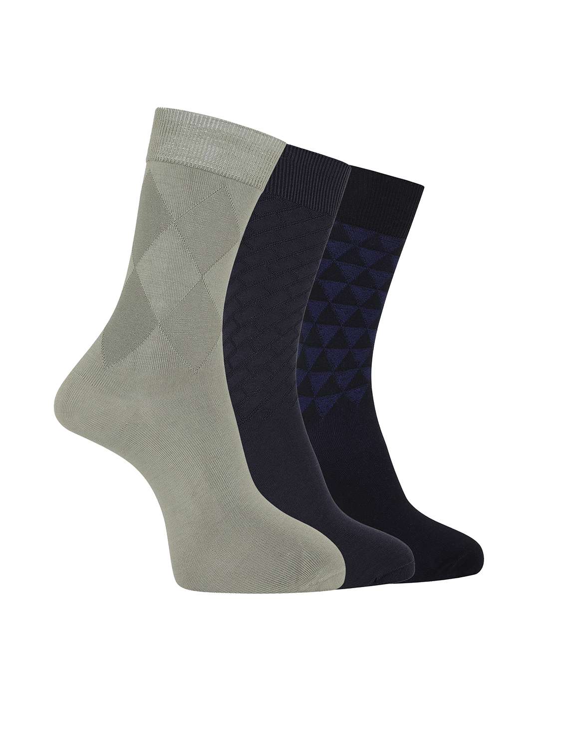 men pack of 3 above ankle length sock