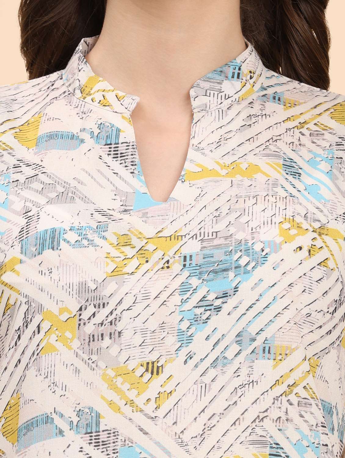 women printed top and trouser co-ord set - 21863903 -  Standard Image - 5