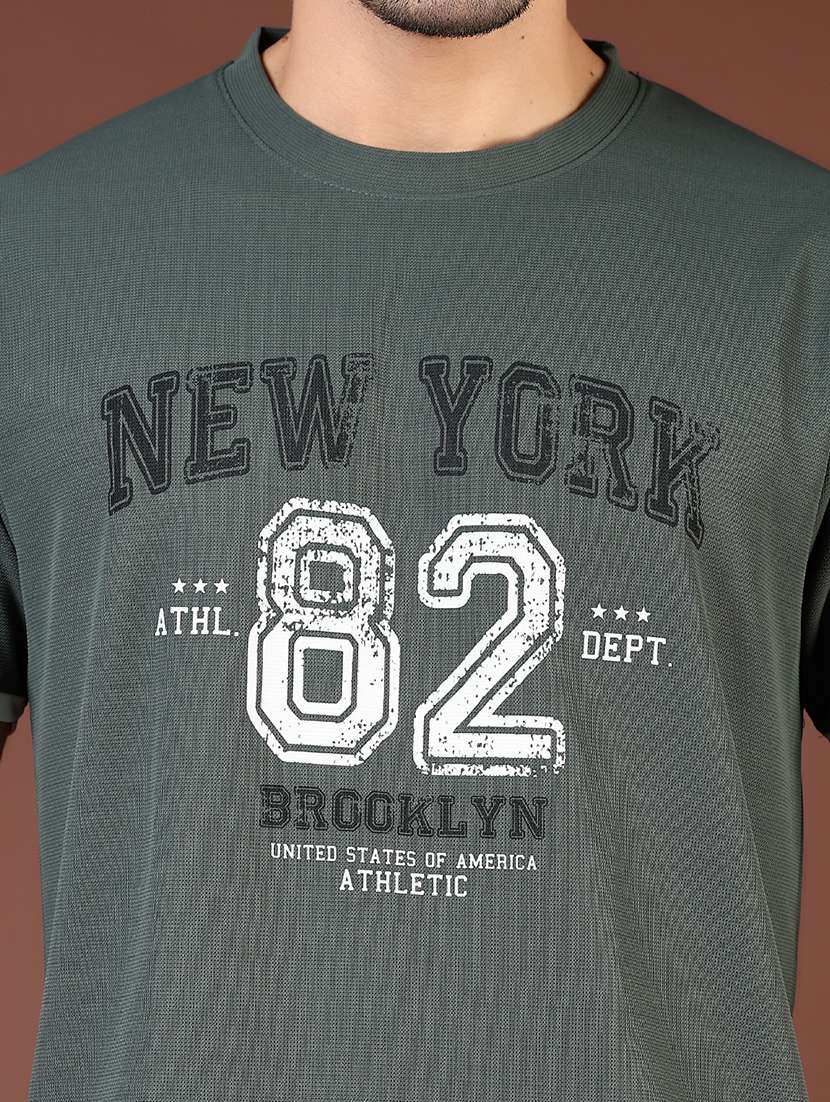 men printed short sleeve regular fit t-shirt - 21864310 -  Standard Image - 3