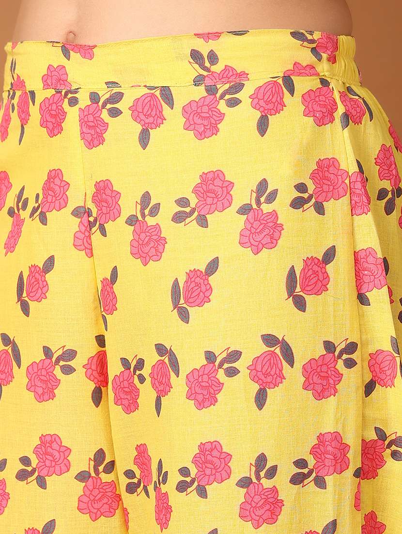 Mustard Cotton Coord Set - 21864354 -  Standard Image - 5