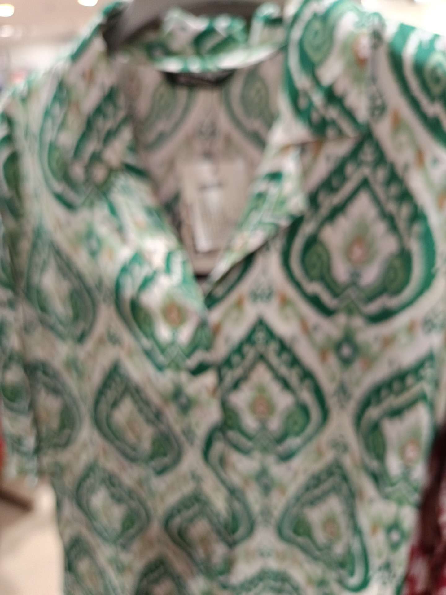 green rayon coord set - 21864362 -  Zoom Image - 0