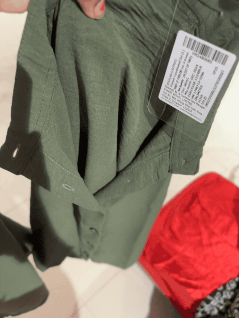olive cey poly crushed coord set - 21864399 -  Standard Image - 0
