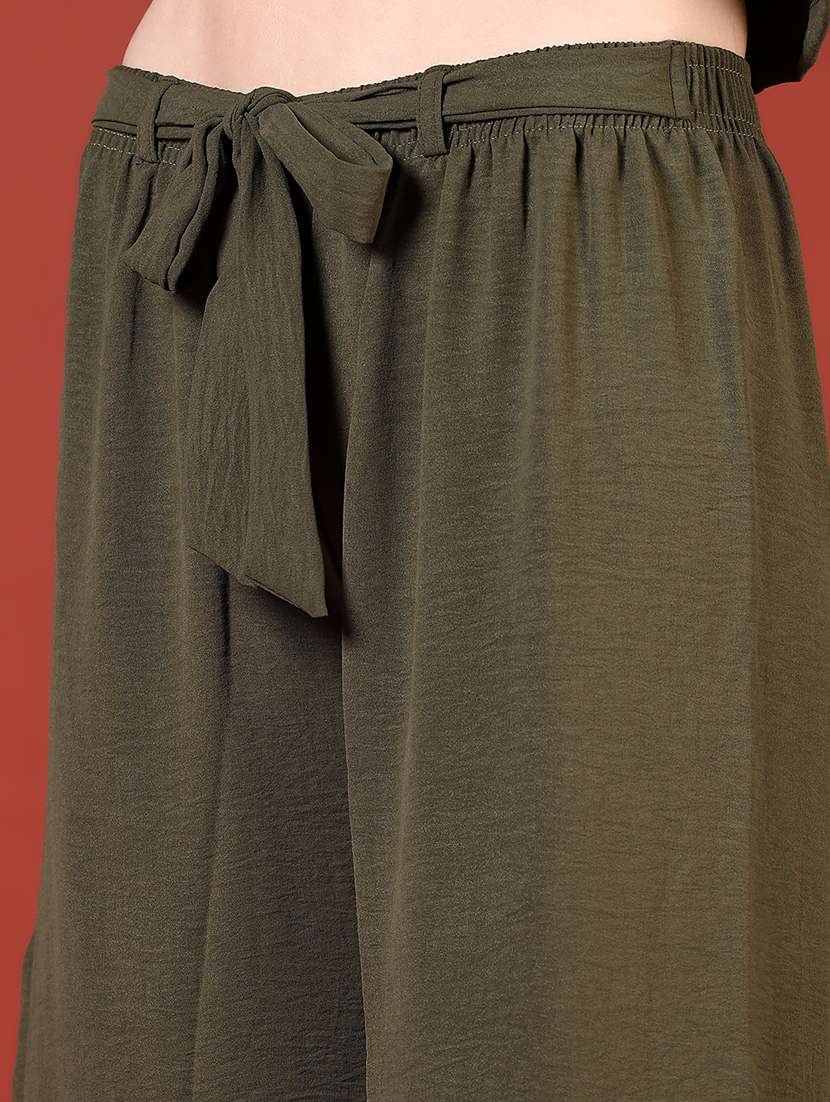 olive cotton coord set - 21864399 -  Standard Image - 5