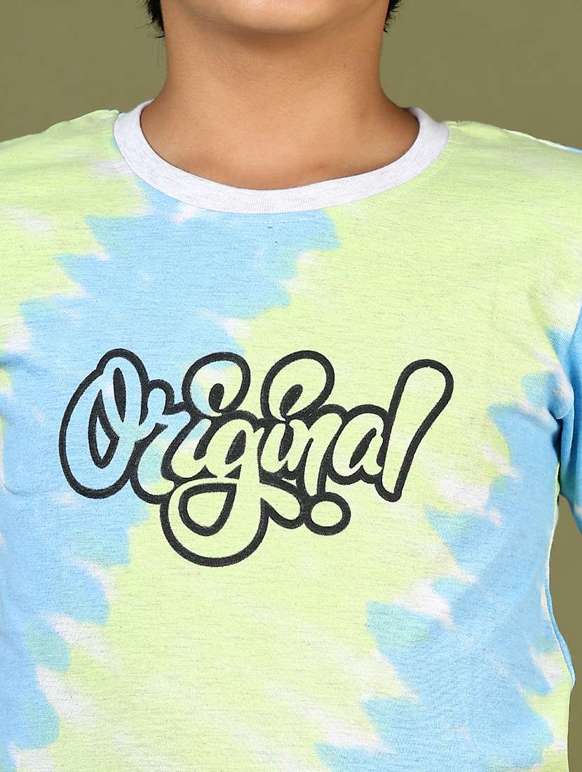 boys printed short sleeves co-ord set - 21864620 -  Standard Image - 3