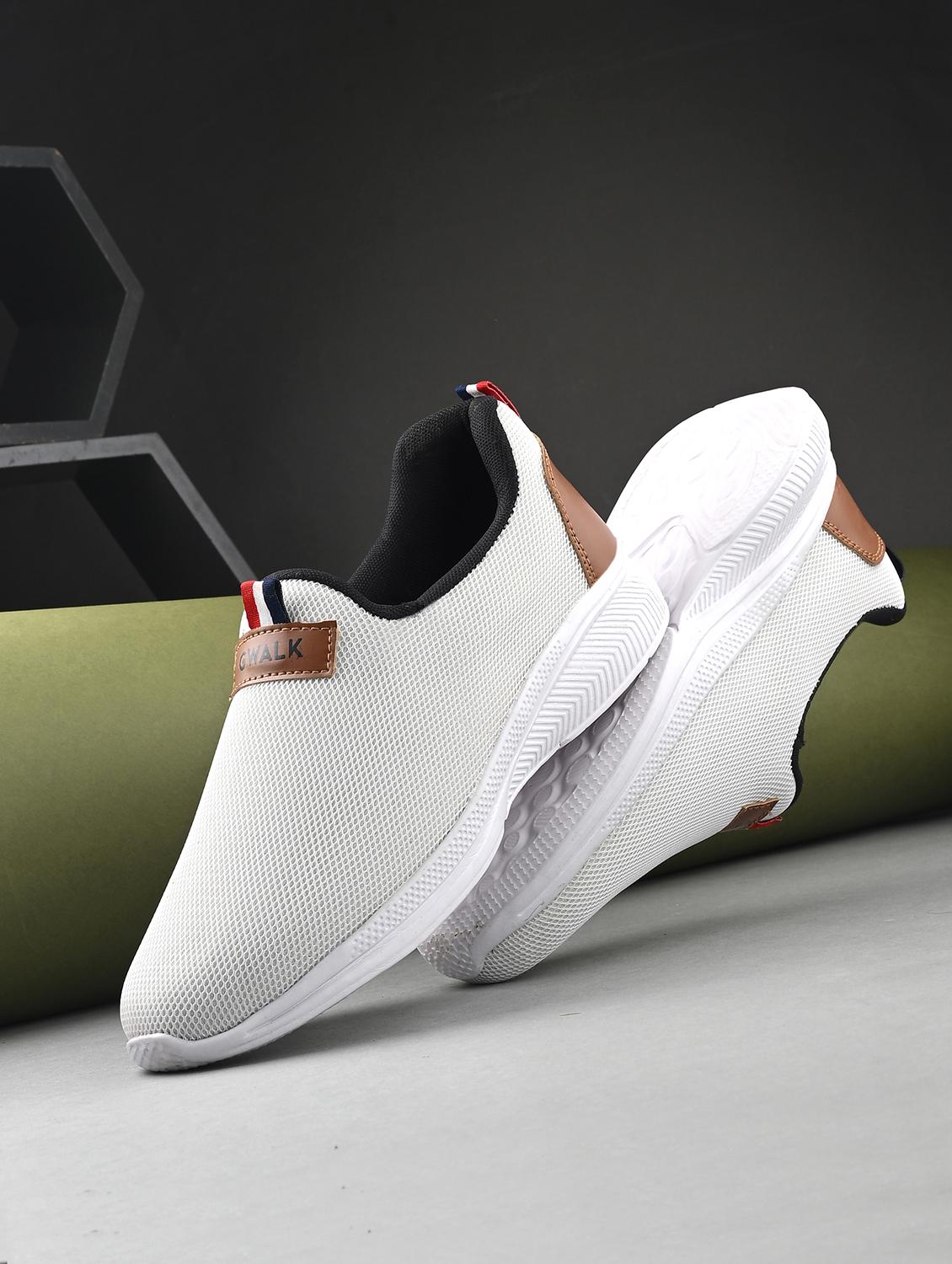 men white slip on sport shoe - 21866048 - Zoom Image - 0