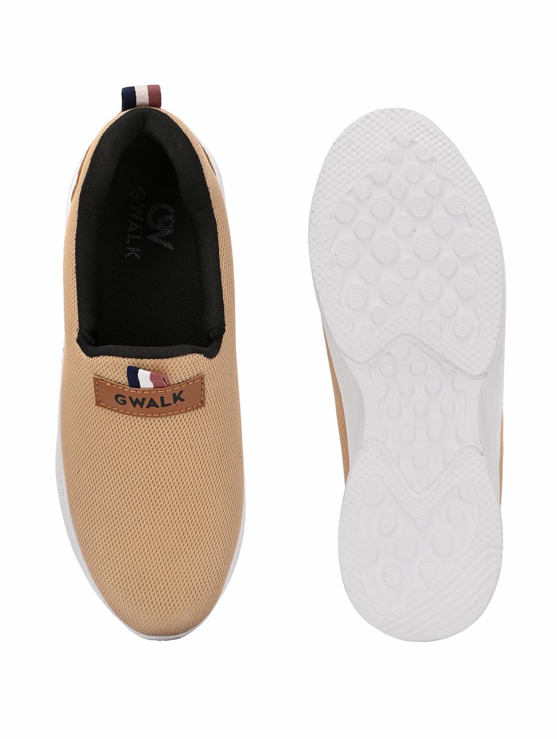 men beige slip on sport shoe - 21866050 - Standard Image - 5