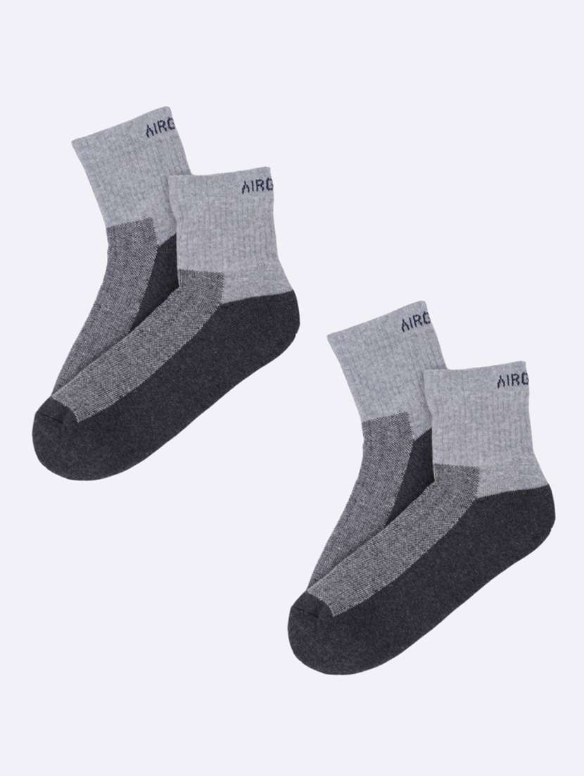 unisex pack of 2 ankle length sock