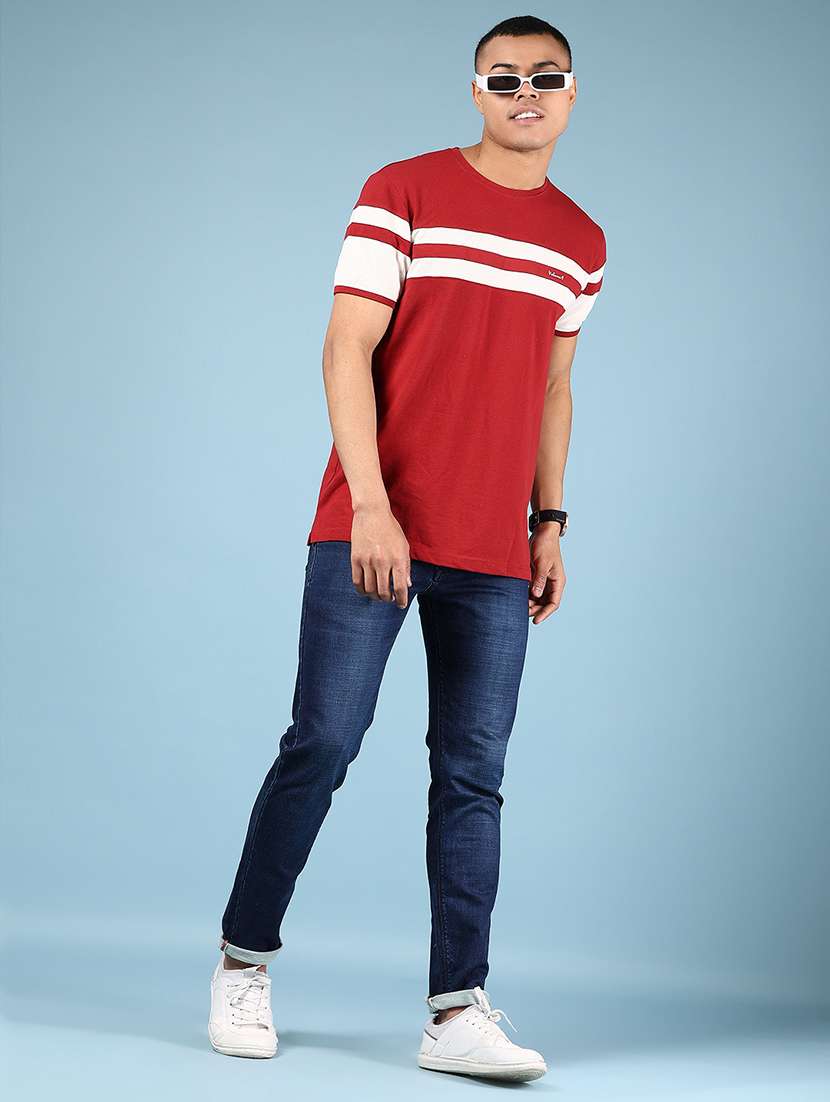 Men Solid Mid Rise Slim Fit Jean - 21870995 -  Standard Image - 5