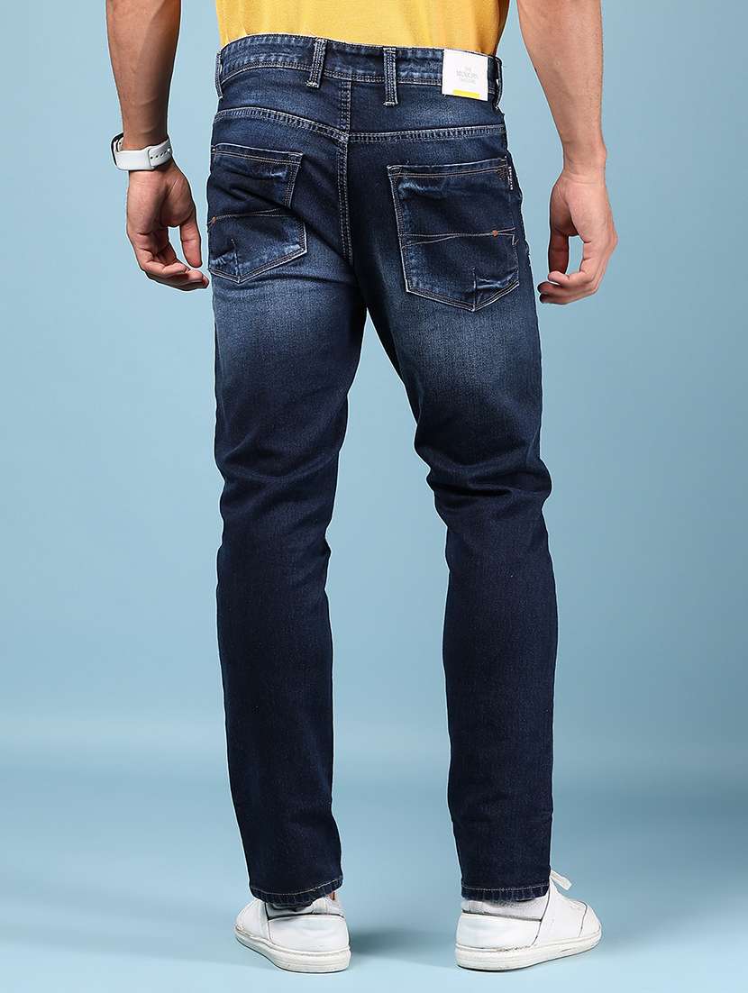 men solid mid rise slim fit jean - 21871091 -  Standard Image - 3