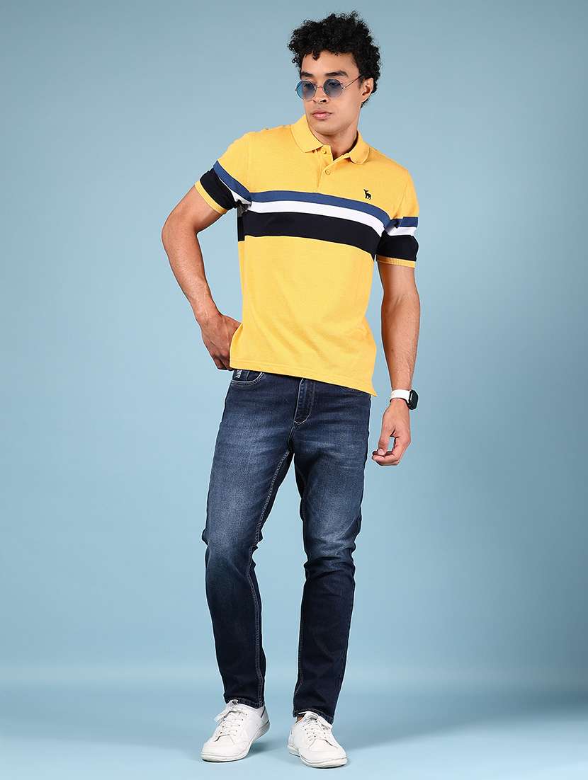 men solid mid rise slim fit jean - 21871091 -  Standard Image - 5
