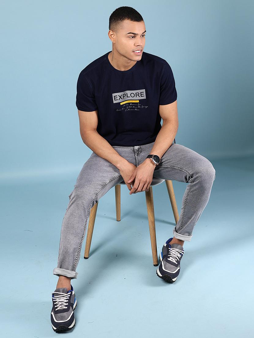 men solid mid rise slim fit jean - 21871382 - Standard Image - 5