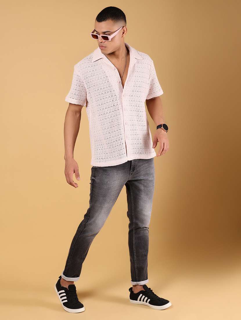 men solid mid rise slim fit jean - 21871447 -  Standard Image - 5