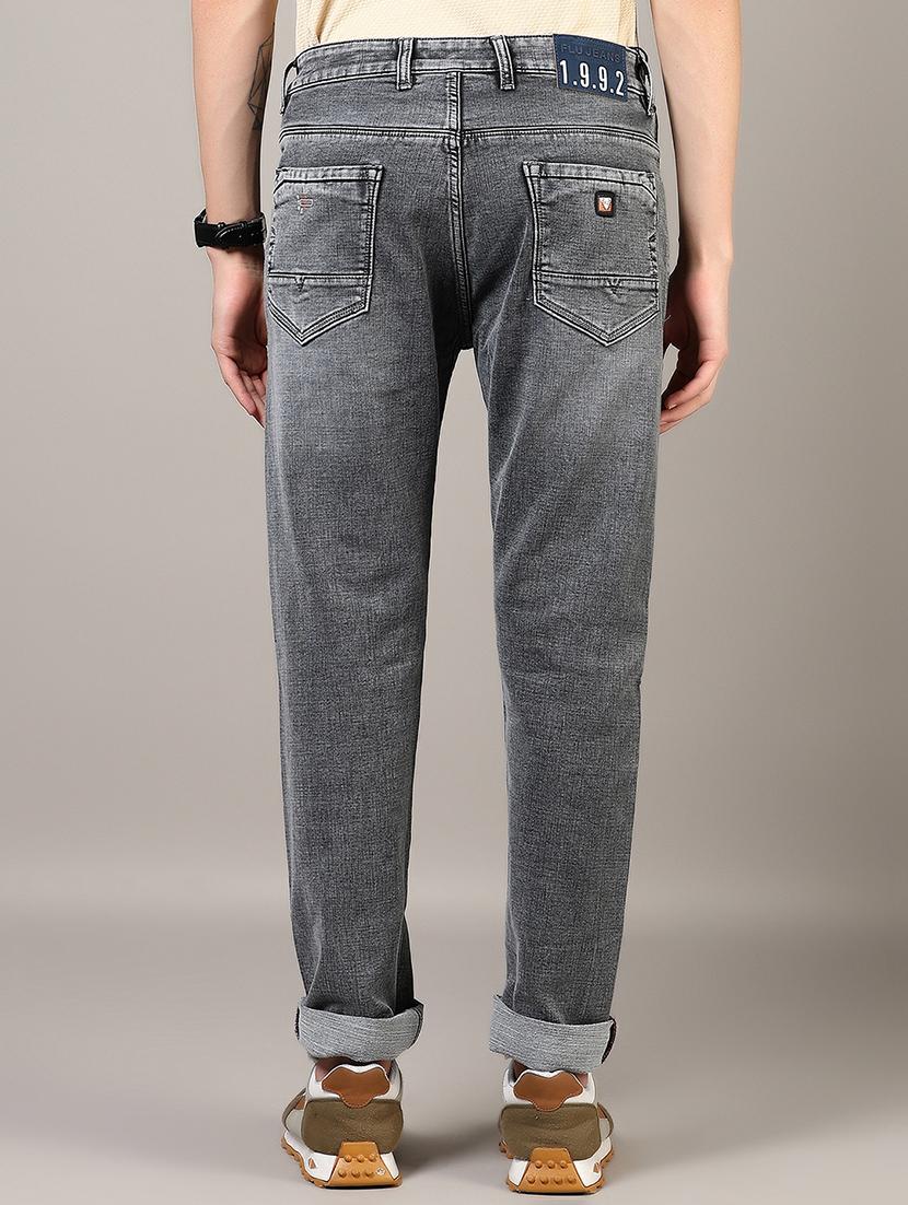 men solid mid rise slim fit jean - 21871629 - Standard Image - 3