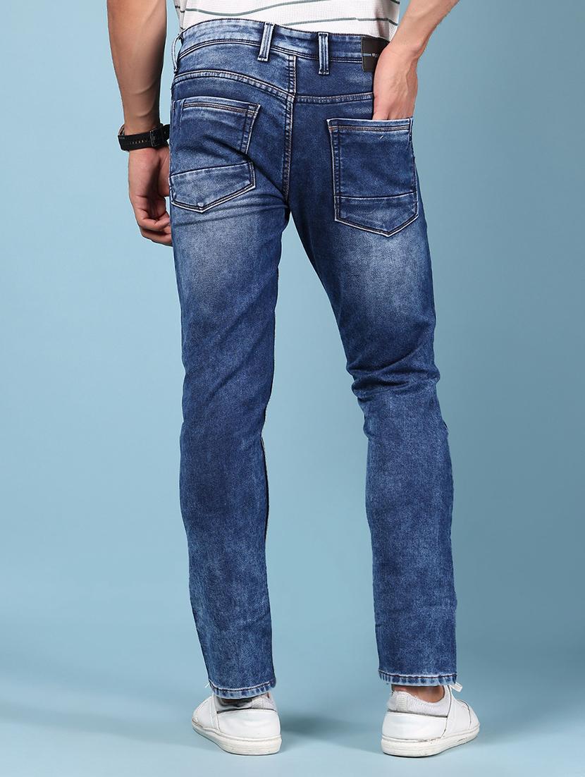 men solid mid rise slim fit jean - 21871782 - Standard Image - 3